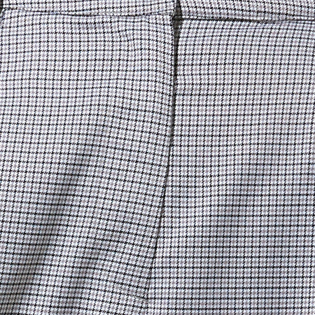 Sakila Trouser in Small Check Black Grey