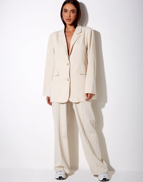 Image of Maiwa Blazer in Cream