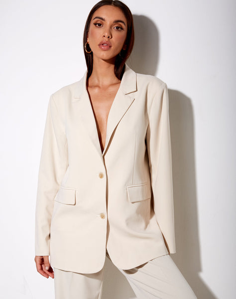 Image of Maiwa Blazer in Cream