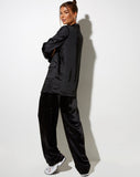 Sakila Trouser in Satin Black