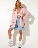 Image of Maiwa Blazer in Soft Pink