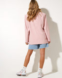 Image of Maiwa Blazer in Soft Pink