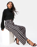 Majustie Trouser in Formal Stripe