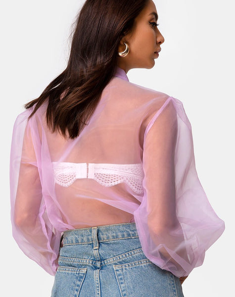 Makiza Top in Lilac