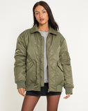 image of Manik Jacket in Khaki Green