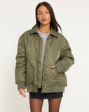 image of Manik Jacket in Khaki Green