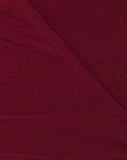 Marche Wrap Top in Burgundy