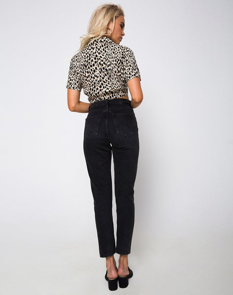 Marleigh Crop Top in Cheetah