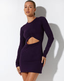 image of Matilda Bodycon Dress in Crown Jewel