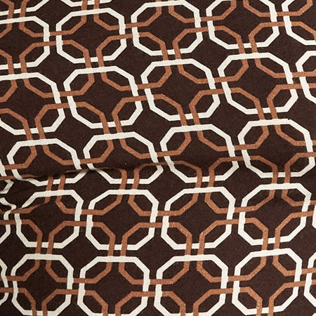 Mauda Top in Chain Tangle Dark Brown