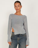 Image of Mazie Jumper in Light Grey