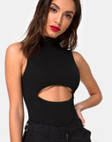 Mewcow Bodice in Black