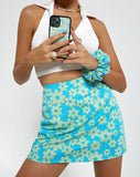 Image of Motel X Barbara Kristoffersen Iphone Case in Retro Daisy Blue