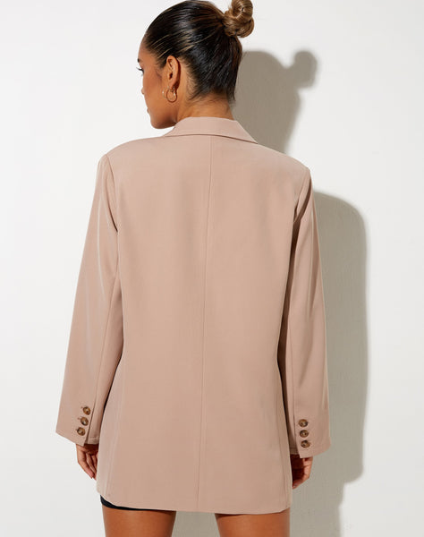 Image of Meva Blazer Dress in Dusty Lilac