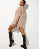 Image of Meva Blazer Dress in Dusty Lilac