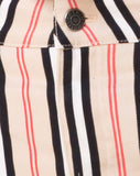 Mini Broomy Skirt in Classic Stripe Vertical