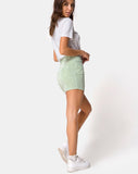MINI BROOMY SKIRT CORD SAGE