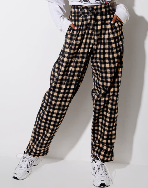 Misca Trouser in 90's Grunge Check