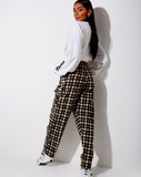 Misca Trouser in 90's Grunge Check