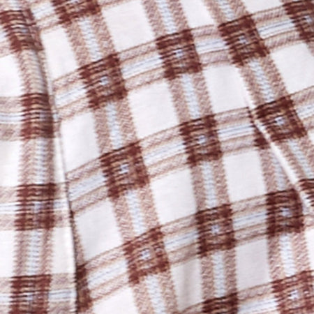 Misca Trouser in Checkmate Brown