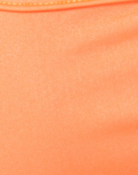 Misho Crop Top in Fluro Orange