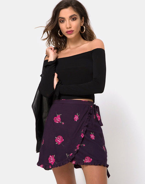 Mizti Skirt in Evening Rose