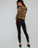 Mosca Plunge Top in Agatha Flower