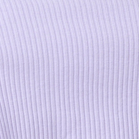 Moss Crop Jumper in Lilac Rib