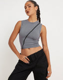 image of Mozi Top in Grey