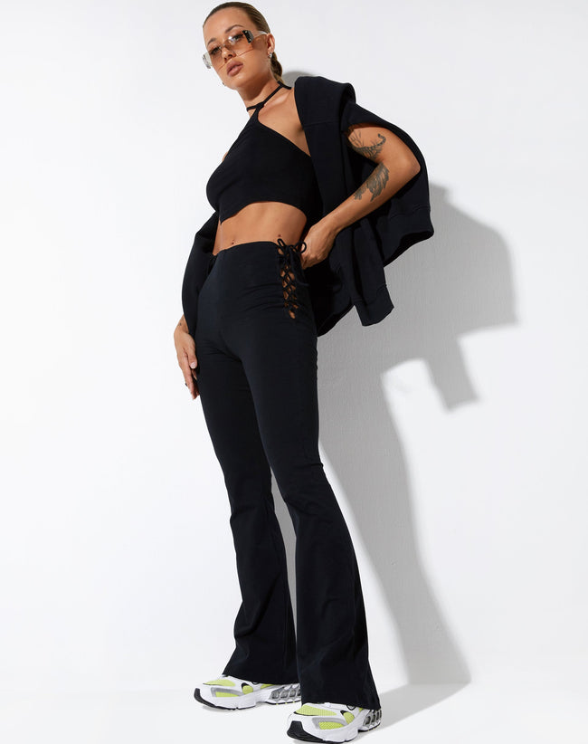 image of Mustika Trouser in Lycra Black