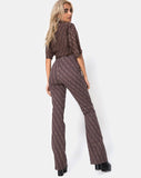 Zolia Highwaisted Trousers in Chinese Moon