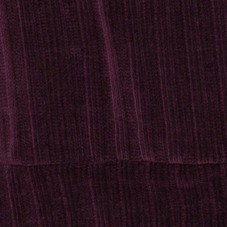 Neve Oversize Jumper Dress in Chenille Plum