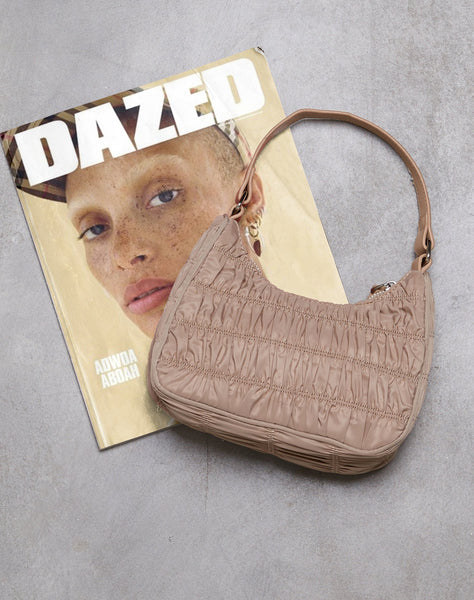 LJ Shoulder Bag in Beige