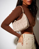 LJ Shoulder Bag in Beige