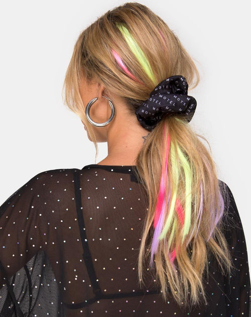 Hair Extension in Sunshine Slay Neon Yellow by The Unicorn Glow