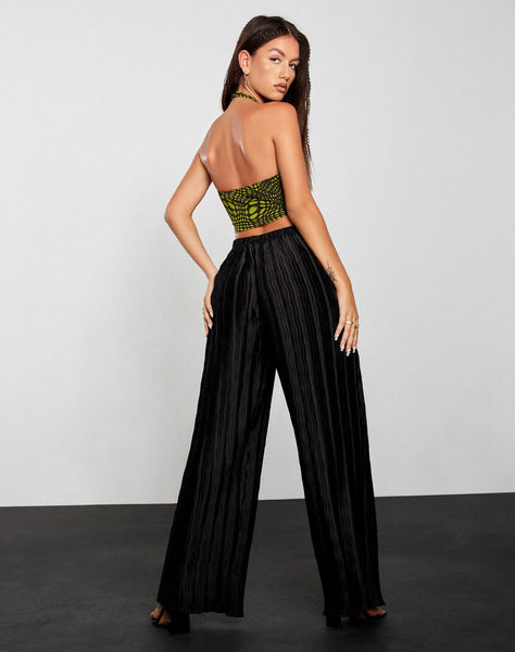 Image of Bian Trouser in Crinkle Black