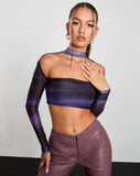 Image of Ribus Crop Top in Cosmic Melt