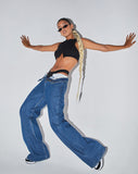 Image of Extra Wide Jean in Classic Blue