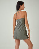 Image of MOTEL X JACQUIE Schmidt Mini Dress in Grey