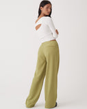 image of MOTEL X OLIVIA NEILL Amadi Wide Leg Trouser in Tailoring Seamfoam Green