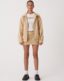 image of MOTEL X OLIVIA NEILL Stina Cargo Mini Skirt in Tan