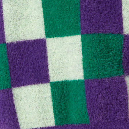 Namari Jumper in Check Green Purple