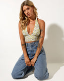 Image of Nanda Crop Top in Daisy Duke Green