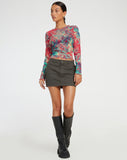 image of Narita Longsleeve Top in Festival Print