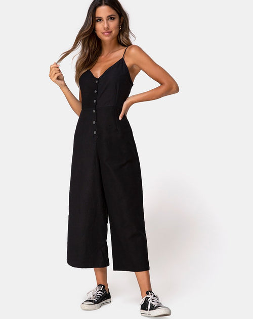 Nasa Jumpsuit in Black