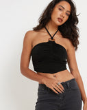 image of Navea Crop Top in Black