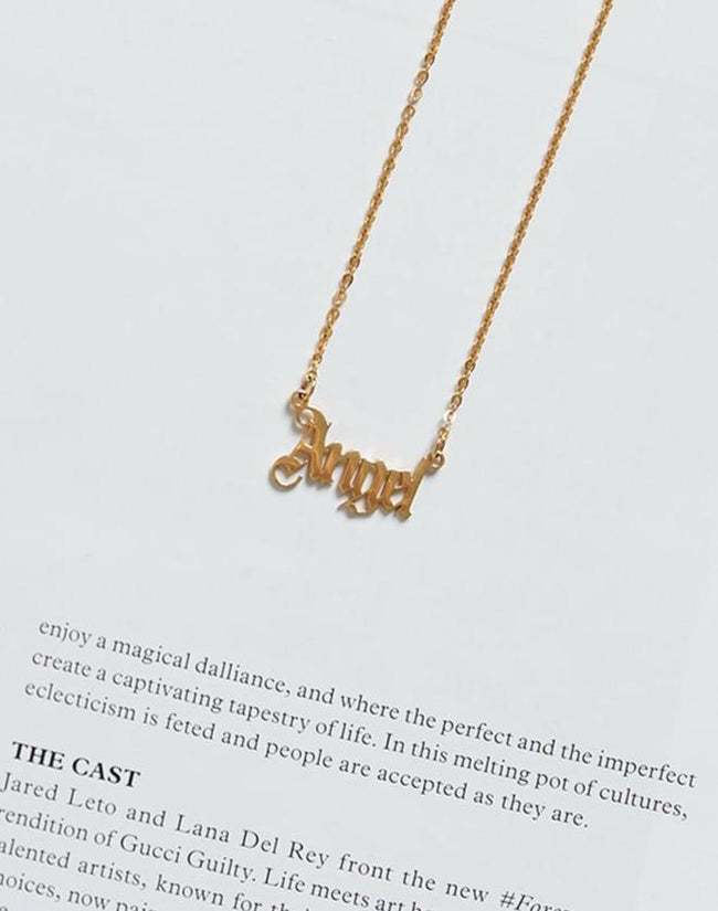 Necklace in “Angel” Gold