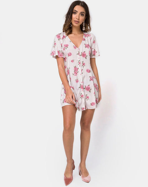 Needy Dress in Rose Blossom