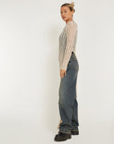 image of Nekici Long Sleeve Top in Natural