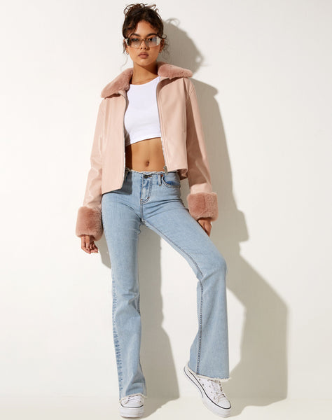 Image of Neliya Jacket in Pu Pink